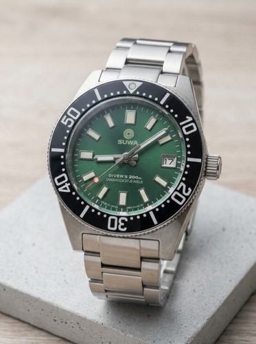 Suwa diver 40mm automatico - -,